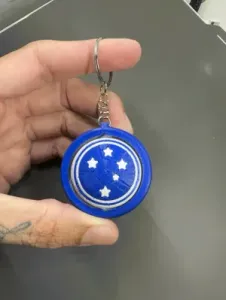 CHAVEIRO GIRATÓRIO CRUZEIRO MULTICOR
