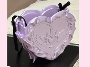 爱心蜡烛翅膀包