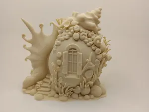 Meeresschnecken-Korallen-Haus Schnecken