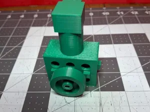 Single-Cylinder PLA Air Engine (Bambu Lab A1 mini)