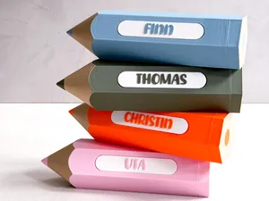 Personalizable Pencil Box (Back to School)