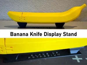 Banana Knife Display Stand