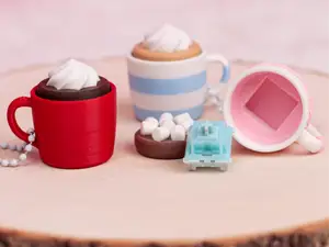 Hot chocolate Mug Clickers Fidget Toy New Version