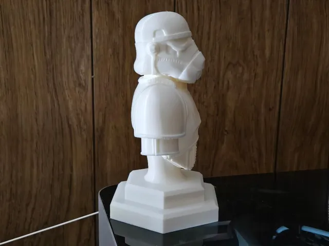 STORM TROOPER HOLLOW BUST WITH ADDED CUSTOM BASE — Фото 2 из 2