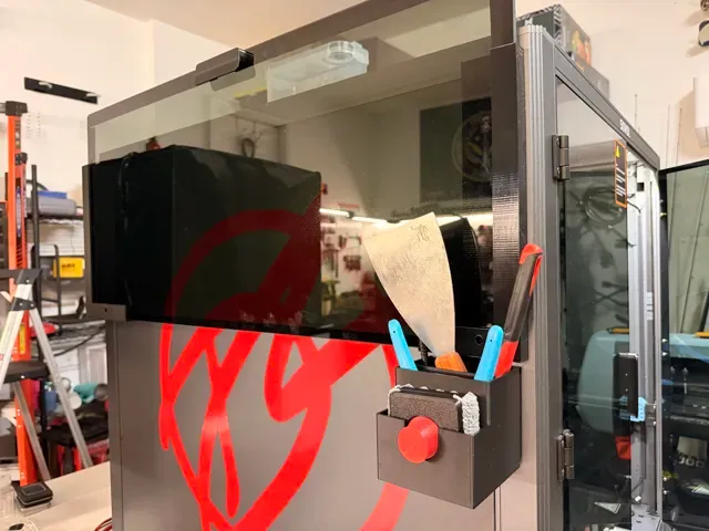 SV08 Max Enclosure Lid Holder + Accessory Mount — Image 2 of 8