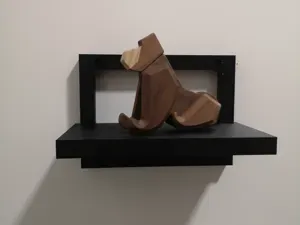 Design Wall shelf II(Not the monkey) 160x240x130mm