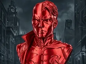 Red Hood/ Robin Bust