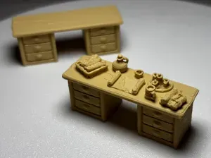 Rustic Workshop Desk – DnD Gaming Accessory