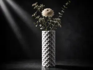 The Squared Vase Inspired By Origami | 2 Versions