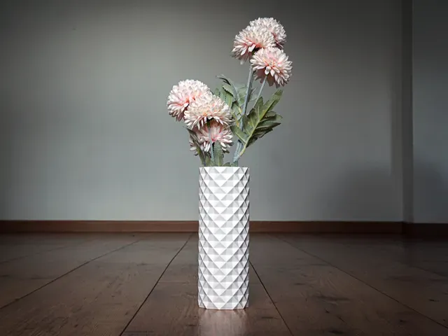 The Squared Vase Inspired By Origami | 2 Versions — Фото 4 из 6
