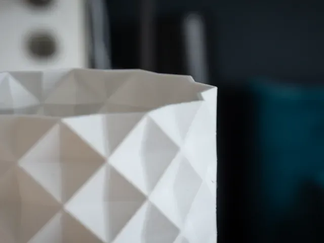 The Squared Vase Inspired By Origami | 2 Versions — Фото 6 из 6