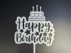 Happy Birthday Cake Topper