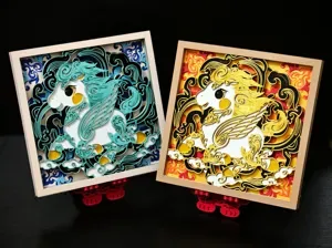2026年马年春晚吉祥物-骥骥-叠雕画 第二十六款式