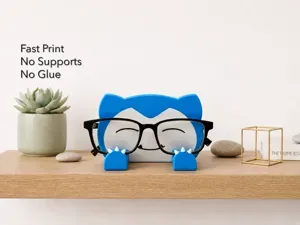 Snorlax Glasses Holder – No Supports, Snap Fit
