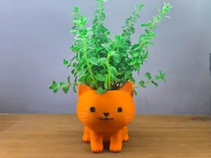 Cute Cat Planter_Vase