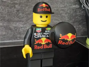 Brick Man Red Bull F1 20cm