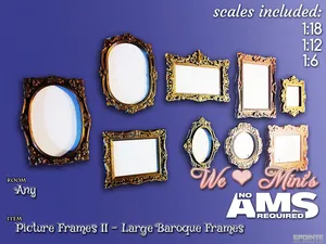 WLM - Picture Frames II - Large Baroque