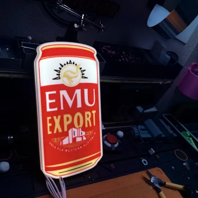 Emu Export bar/man cave light — Image 9 of 9