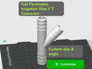 Universal Parametric Wye / Y-Connector 