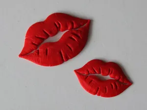Valentine Kiss Lips – Decorative 3D Lips
