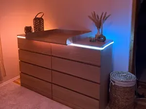 Hue Omniglow LED Strip corner profile
