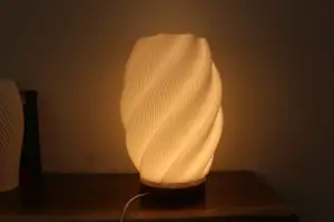 The wave path lantern for bambu led lamp kit 001