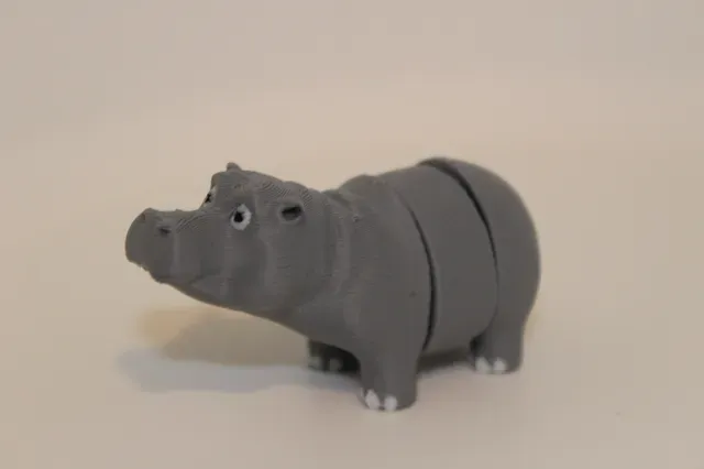 flexi print in place hippo — Image 4 of 4