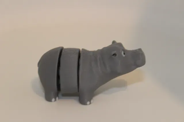 flexi print in place hippo — Image 2 of 4