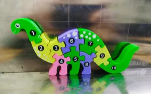 Montessori - Puzzle Brontosaurus