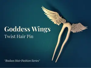 Goddess Wings - Twist Hairpin