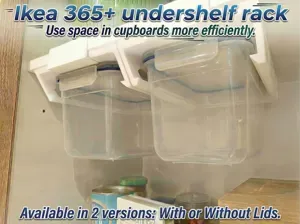 Undershelf Rack for IKEA 365+Food Container