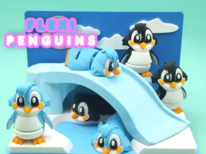 Penguin Playset - Articulated