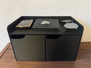 2-Drawer Organizer with Top Shelf