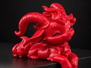Fire Goat 2027 — Cute Shelf Sitter, no AMS