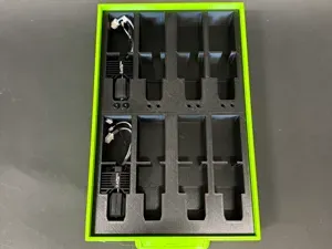 Einlage 4xHotend box insert for AMS stand drawer
