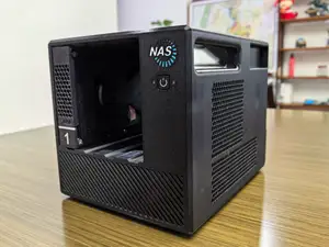 4盘NAS系统机箱(ITX主板、flex电源、A1mini可打)