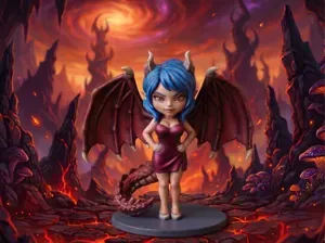 Infernia – Queen of the Ember Abyss