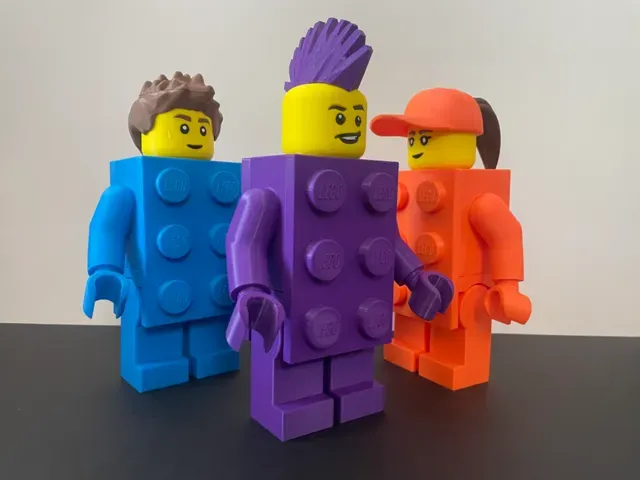 Brick suit costume for Big Bricks 6:1 figure — Фото 2 из 7