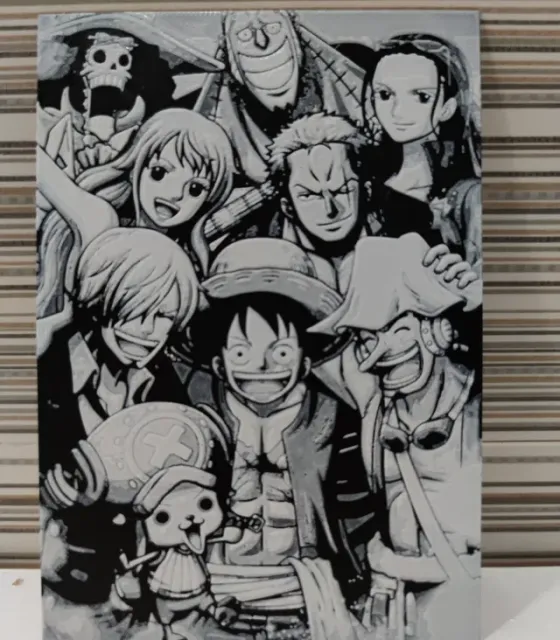 Hueforge Luffy and his friends