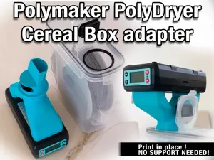 Polymaker PolyDryer Cereal Box adapter V5