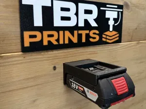 Wandhalterung für Bosch Professional Akku 18V
