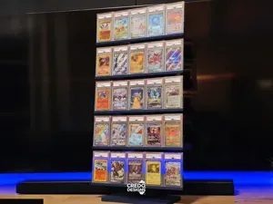 5x5 Pokémon PSA Slab Modern TCG Display Stand