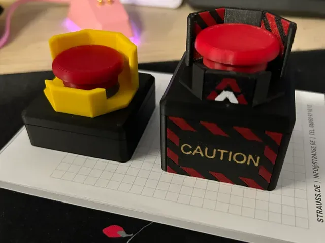 Launch Button Fidget / with Keyboard Switch