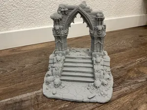 Gothic Stairway Ruins – Grimdark Arch Terrain