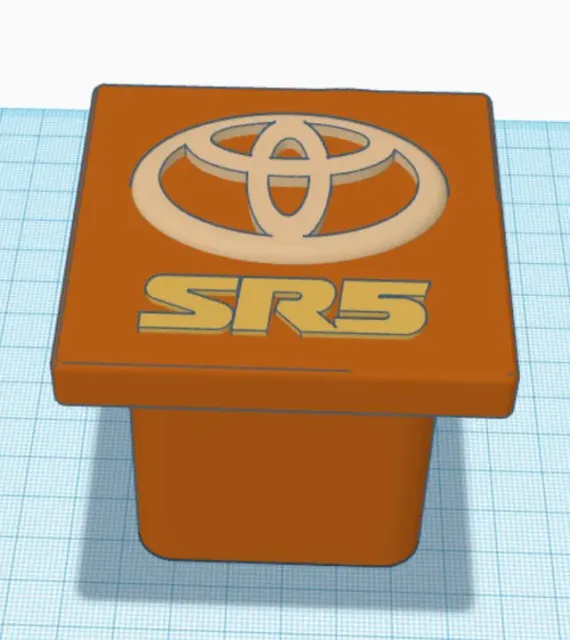 TOYOTA SR5 HITCH COVER PLUG — Фото 8 из 10
