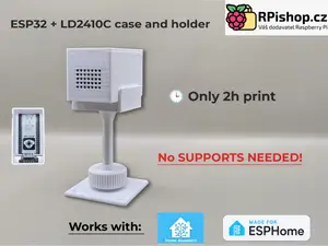 ESP32 and LD2410C Radar Case with Mount / Holder