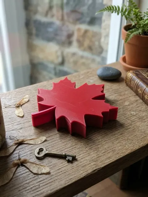 Maple leaf catch-all tray - Autumn decoration — Фото 7 из 10