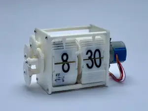 Flip Clock Mechanism