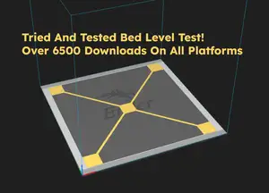 Ender 3/pro/v2/s1 bed-level test