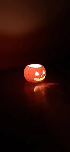 JACK O LANTERN PLA look at description! TEA CANDLE — Фото 5 из 9
